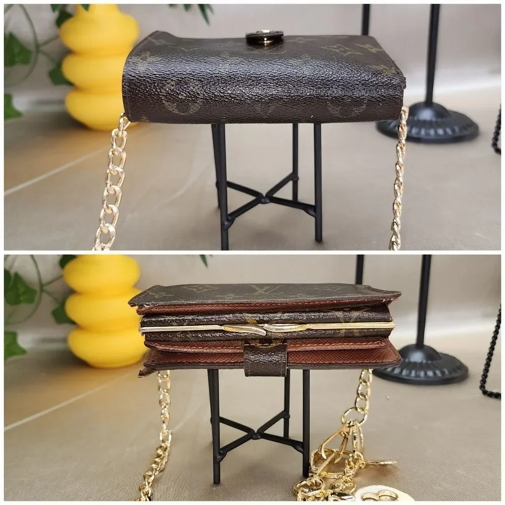 Louis Vuitton French Kiss Snap Wallet W/ Authentic Dust Bag AND COA
